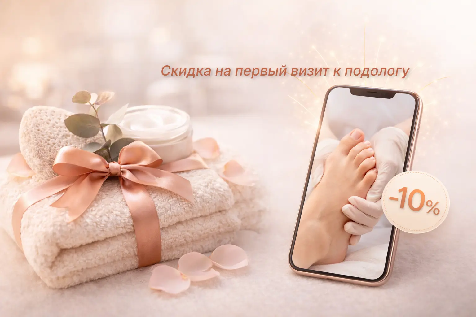 Скидка 10% на первый визит